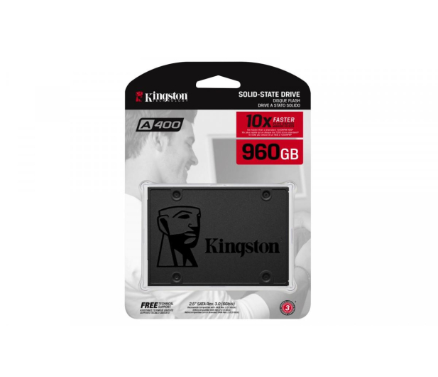 Kingston 960GB 2,5" SATA SSD A400 - 455130 - zdjęcie 5